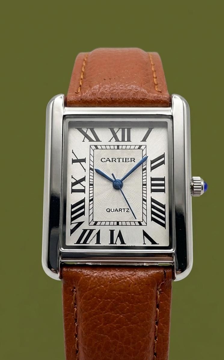 Cartier Tank Watch rectangular case stainless steel | Iconic design