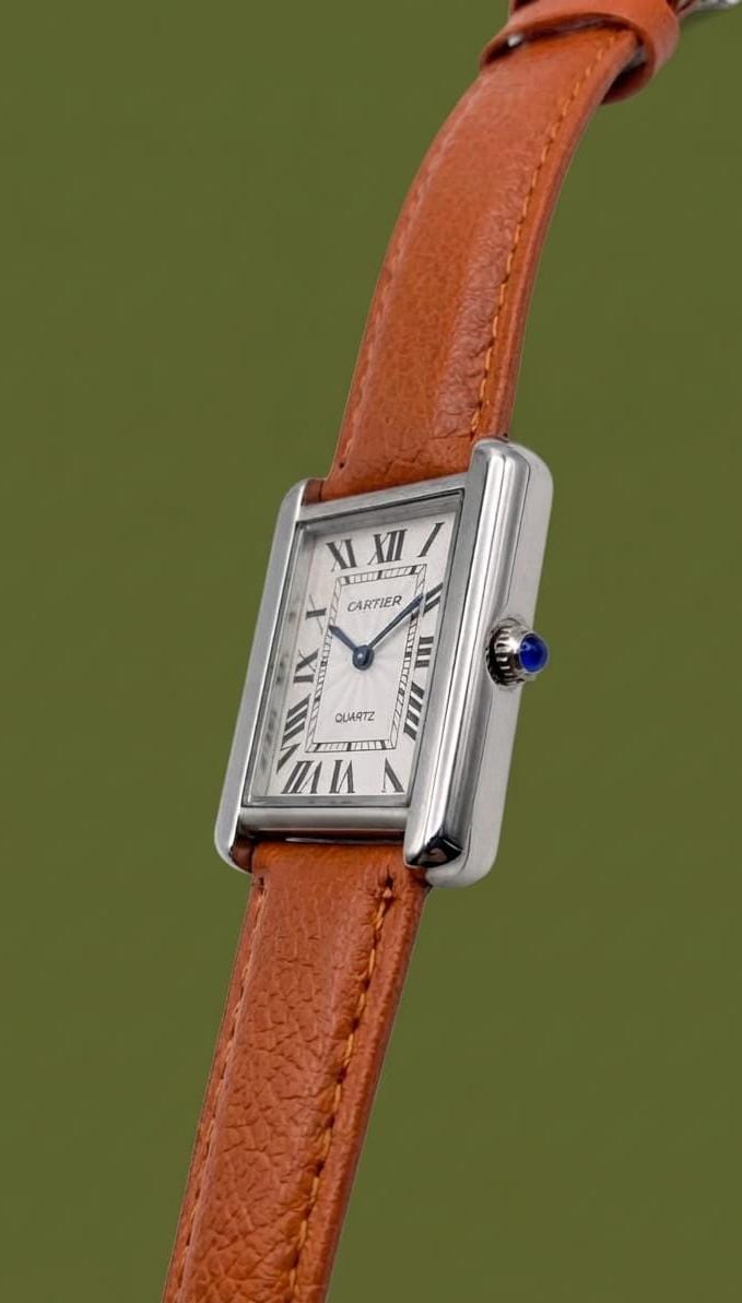 Cartier Tank Watch rectangular case stainless steel | Iconic design